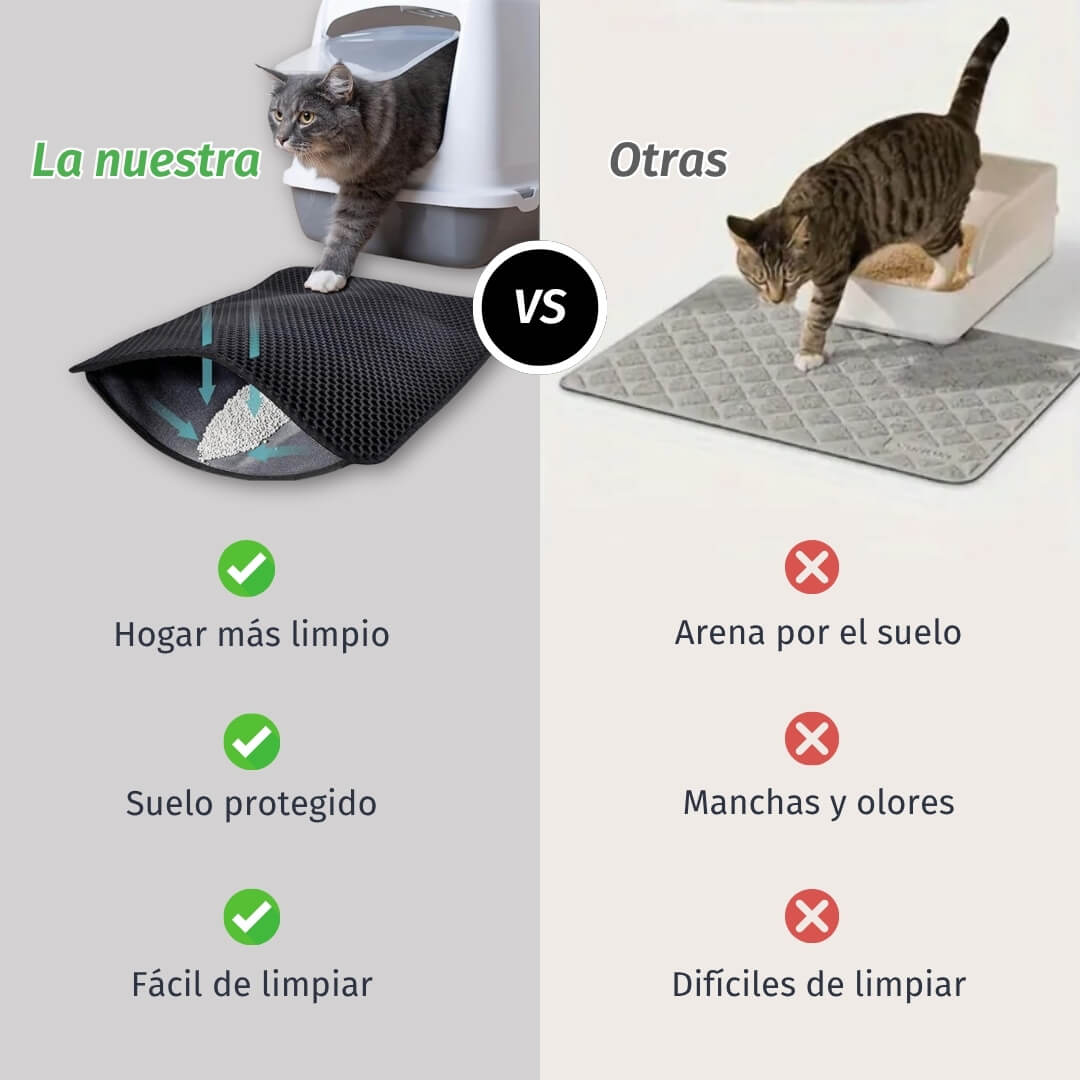 Alfombra ZeroArena™ - Adiós arena por la casa