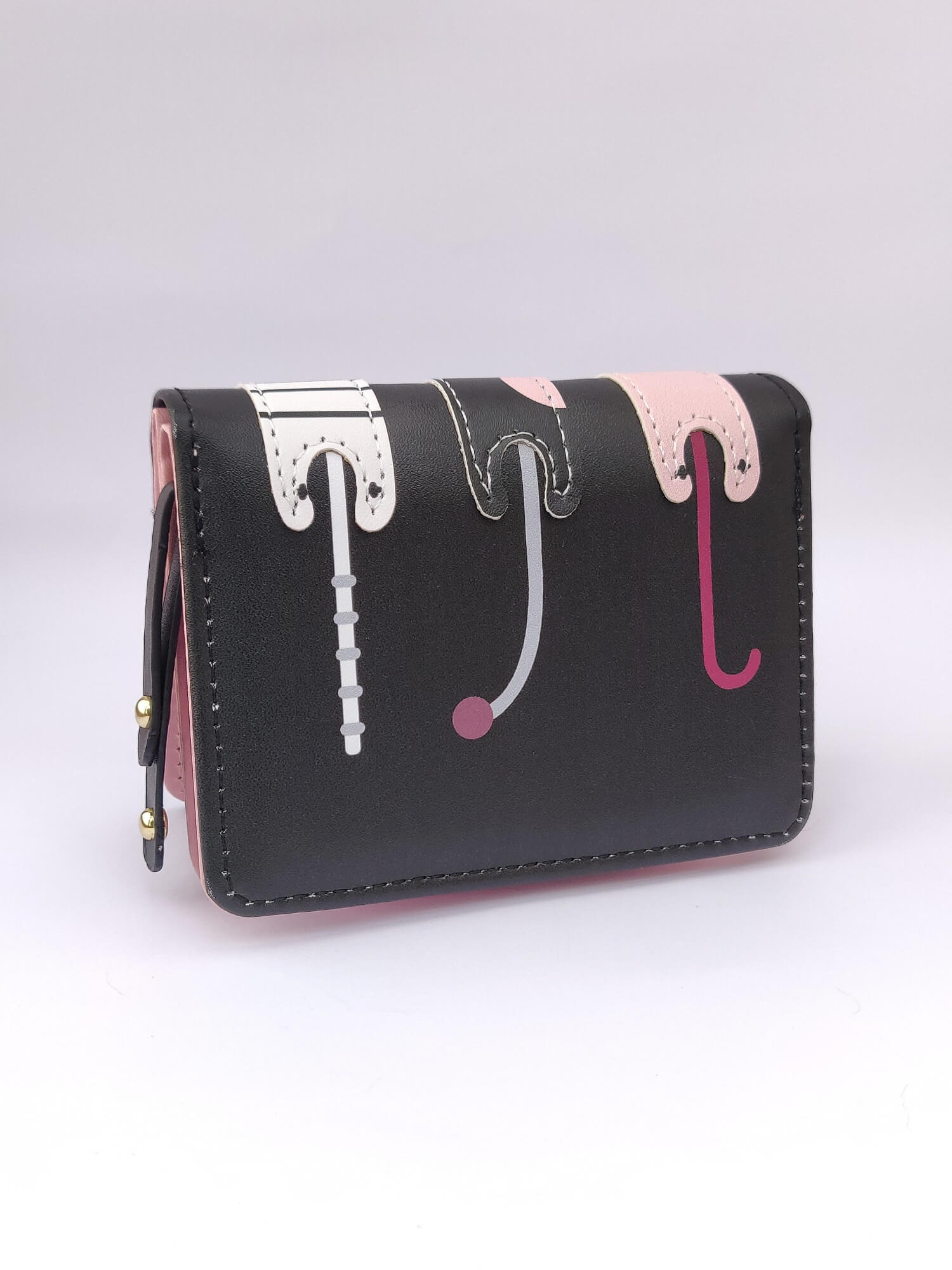 Cartera 3 Gatitos - Negro