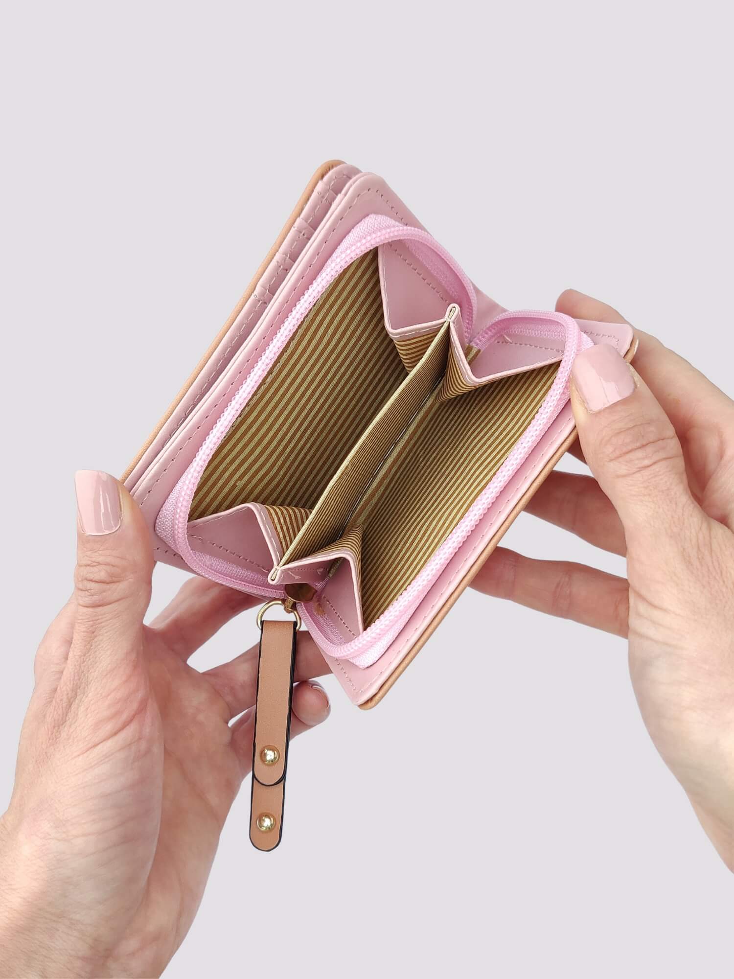 Cartera 3 Gatitos - Beige