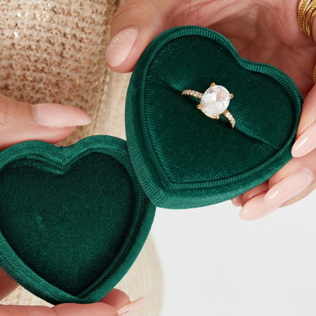 Caja Corazón para Joya