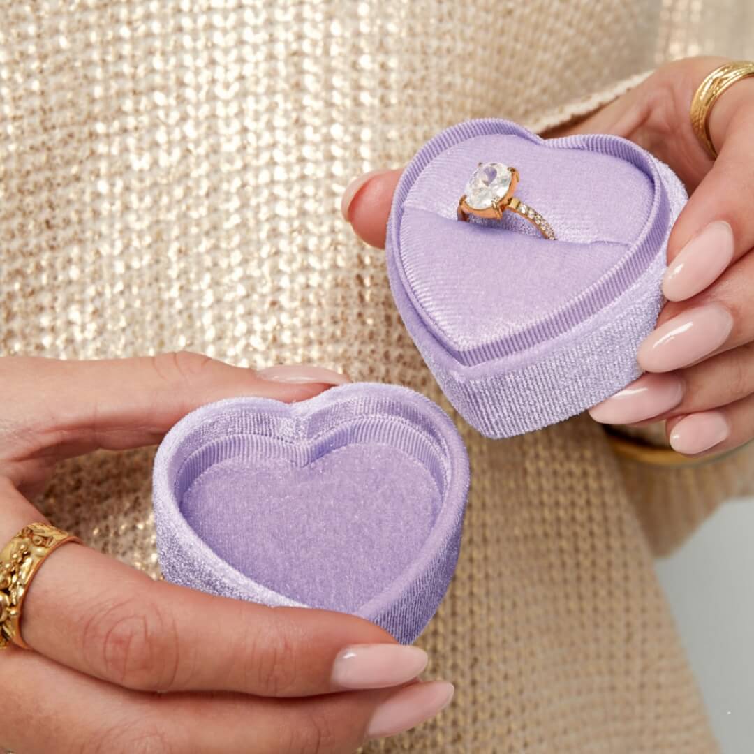 Caja Corazón para Joya