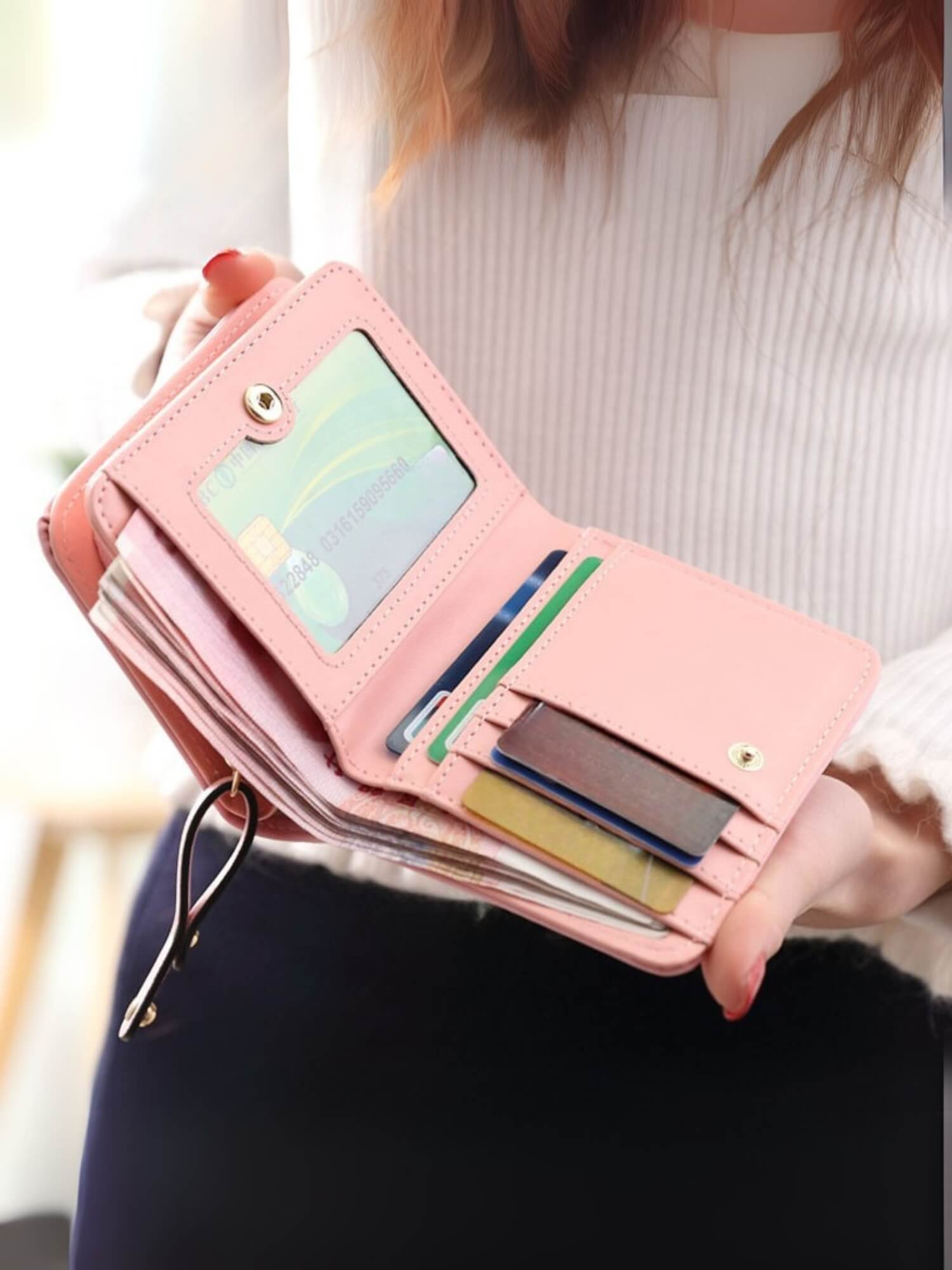 Cartera 3 Gatitos - Rosa